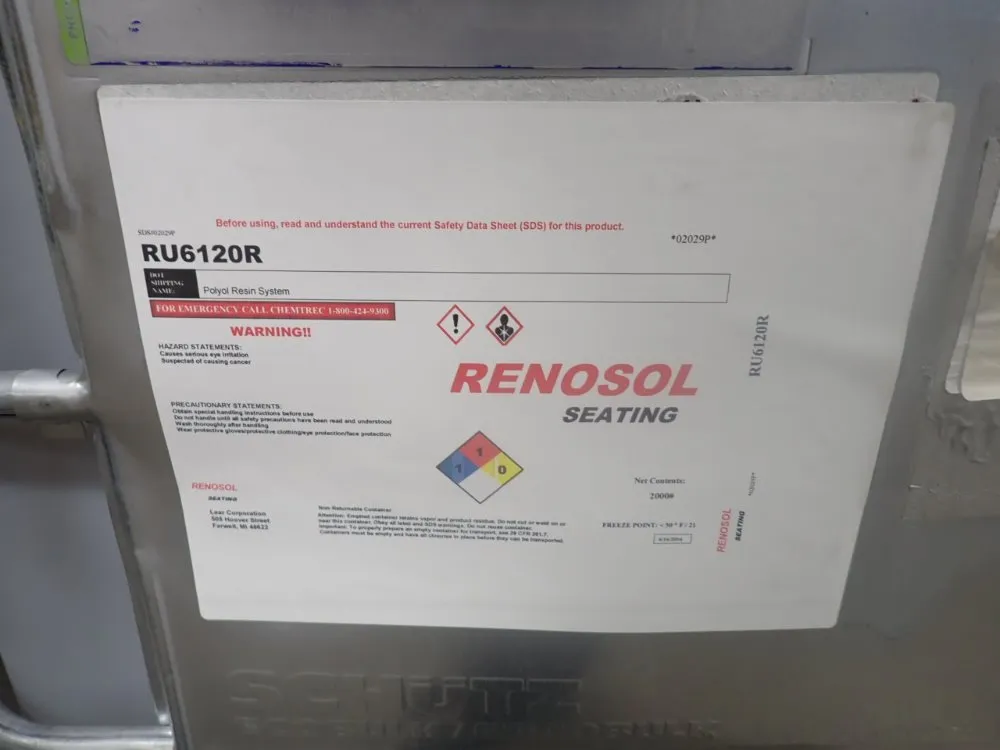 Schultz 1000l/250 Gal Poly Tank