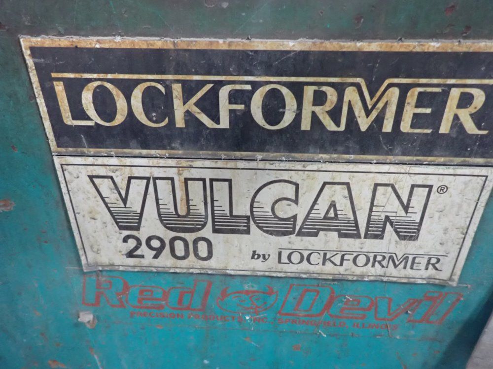 Lockformer Vulcan 2900 Plasma Cutter - Vulcan 2900