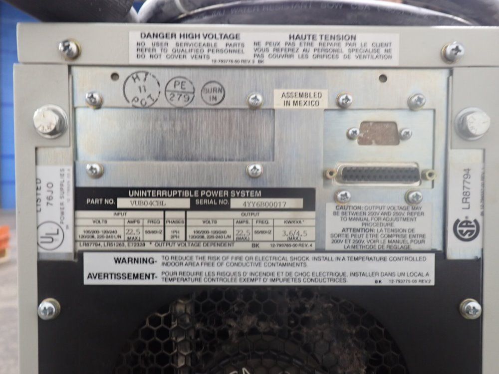 Liebert Uninterruptable Power Supply