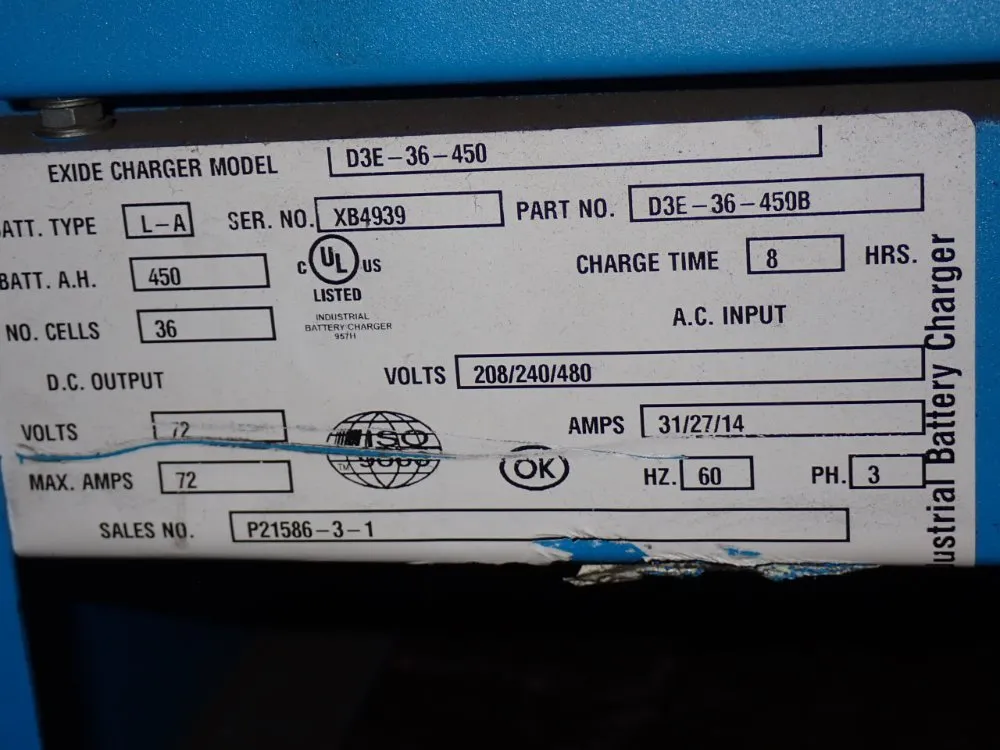 Exide Battery Charger