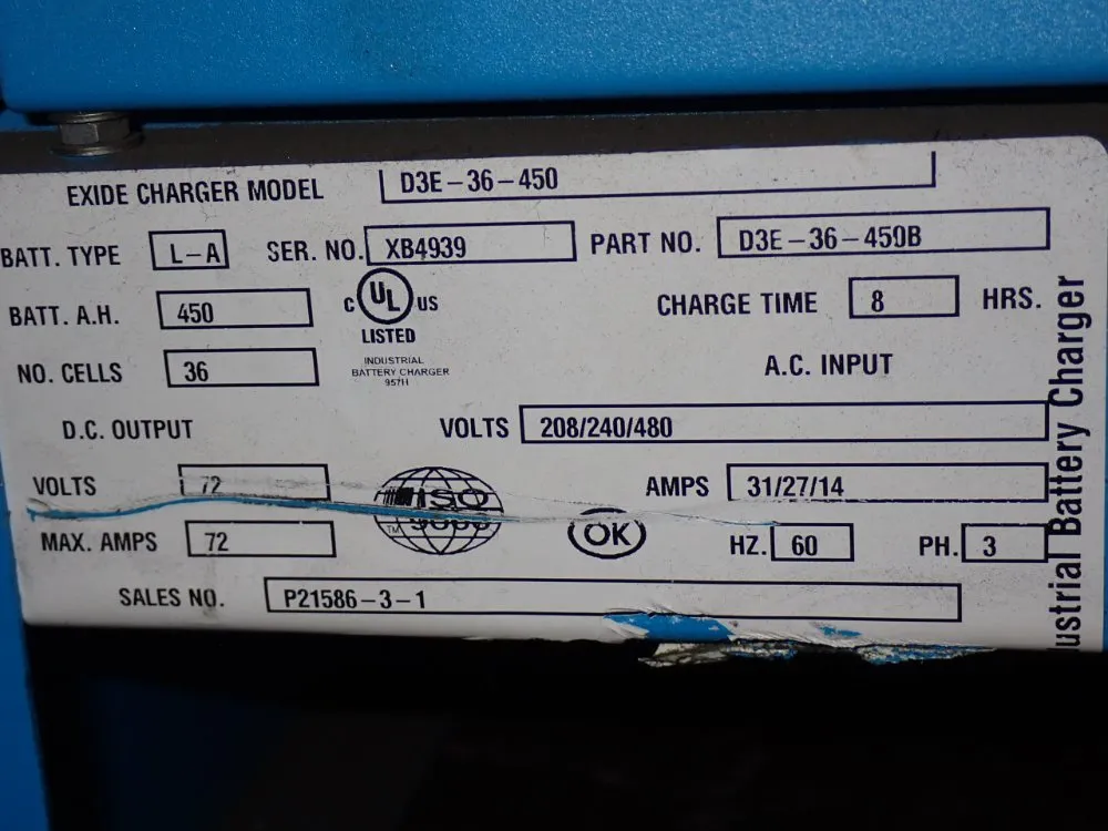 Exide Battery Charger