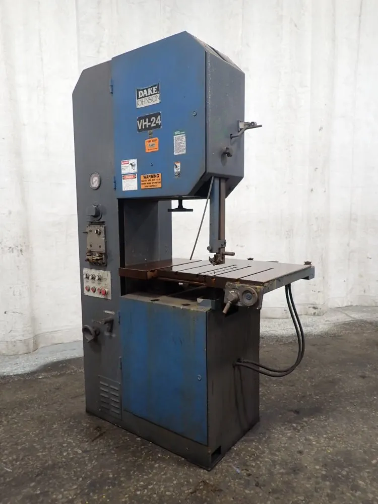 Dake Johnson 24" Vh-24 Vertical Band Saw - Vh-24