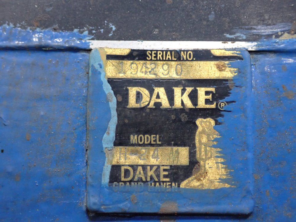 Dake Johnson 24" Vh-24 Vertical Band Saw - Vh-24