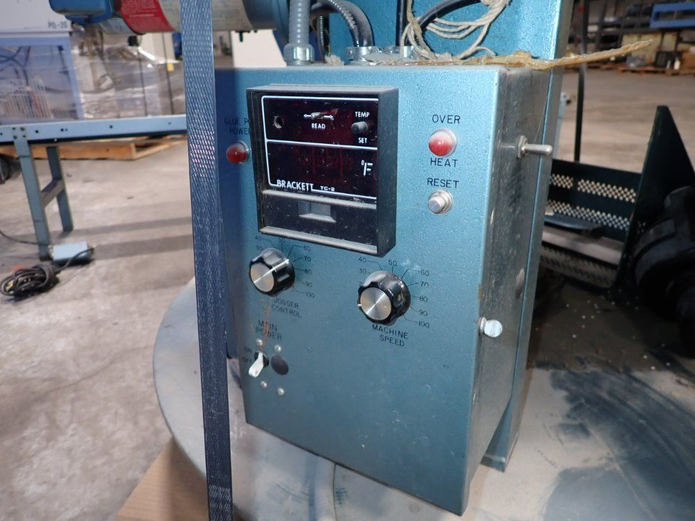 Brackett Inc. 12" Wide Padding Machine W/ Conveyor - Cpmic