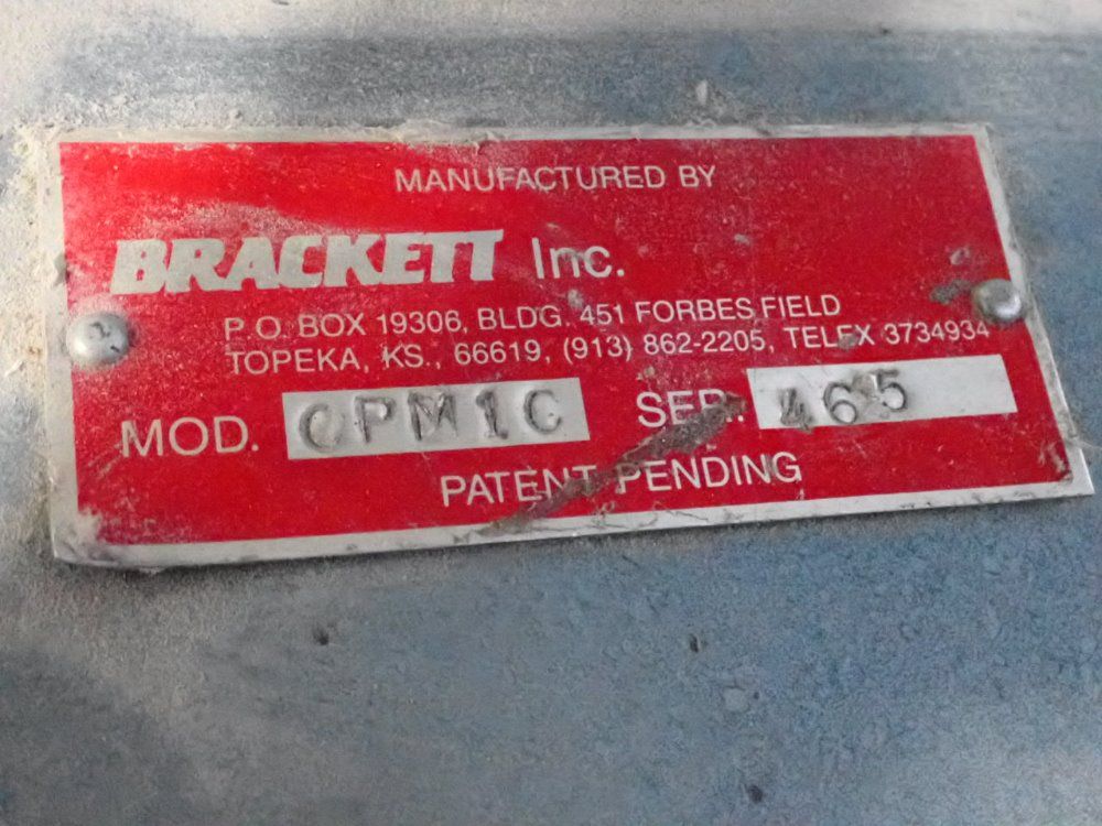 Brackett Inc. 12" Wide Padding Machine W/ Conveyor - Cpmic