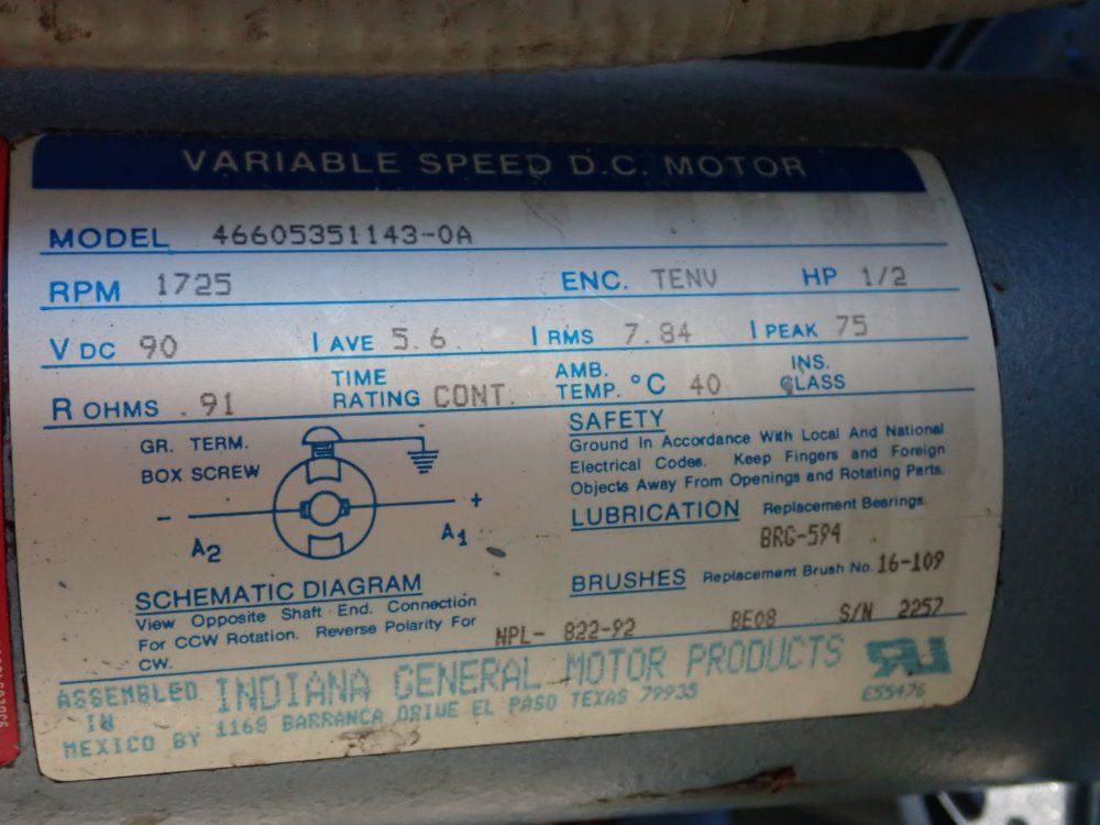 Brackett Inc. 12" Wide Padding Machine W/ Conveyor - Cpmic