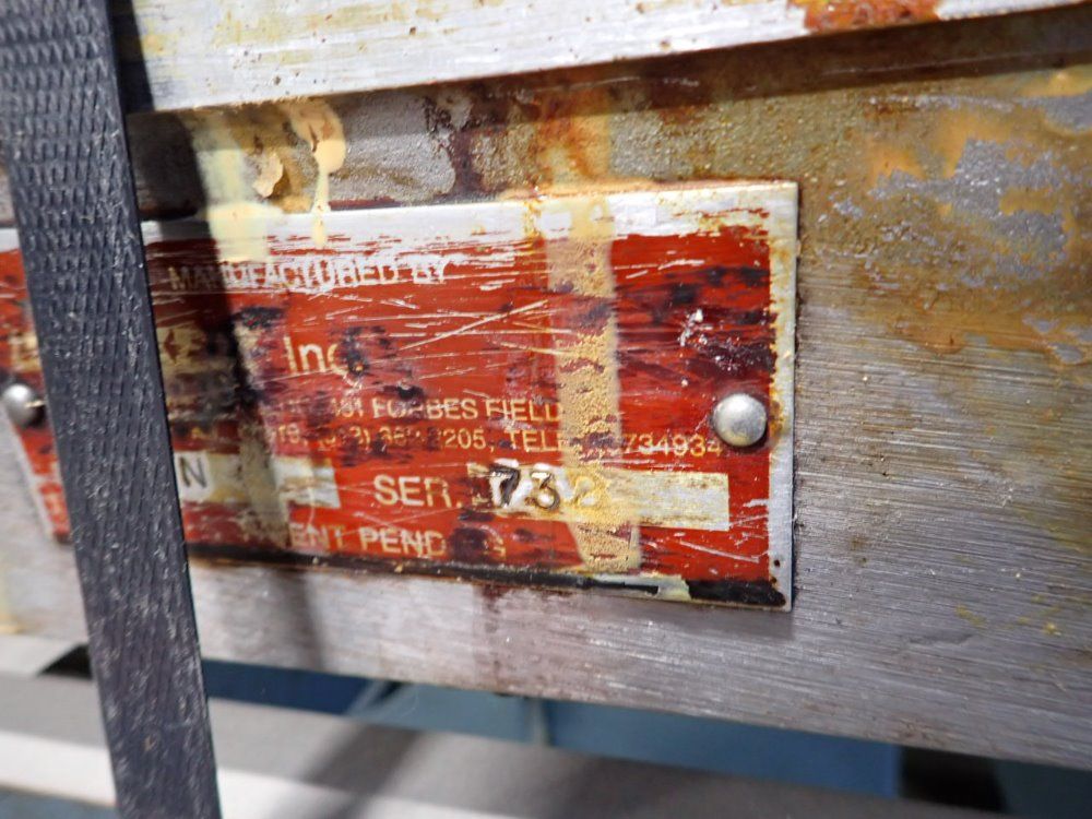 Brackett Inc. 12" Wide Padding Machine W/ Conveyor - Cpmic