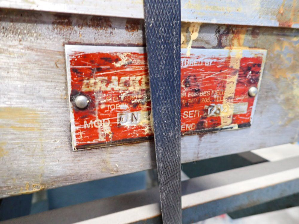 Brackett Inc. 12" Wide Padding Machine W/ Conveyor - Cpmic