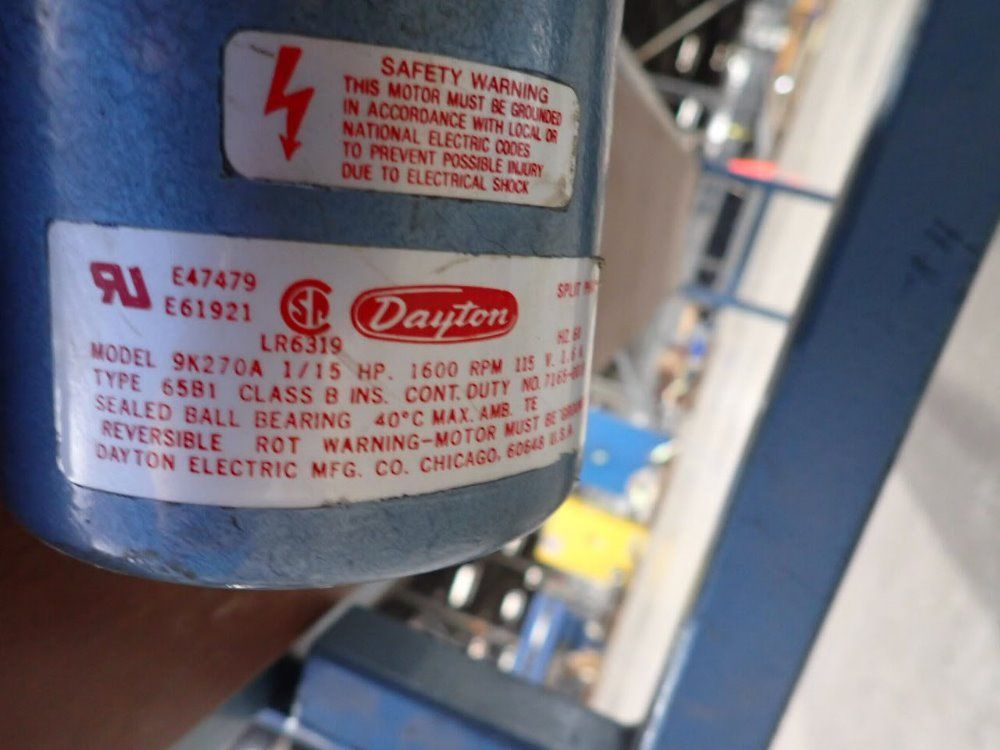 Brackett Inc. 12" Wide Padding Machine W/ Conveyor - Cpmic