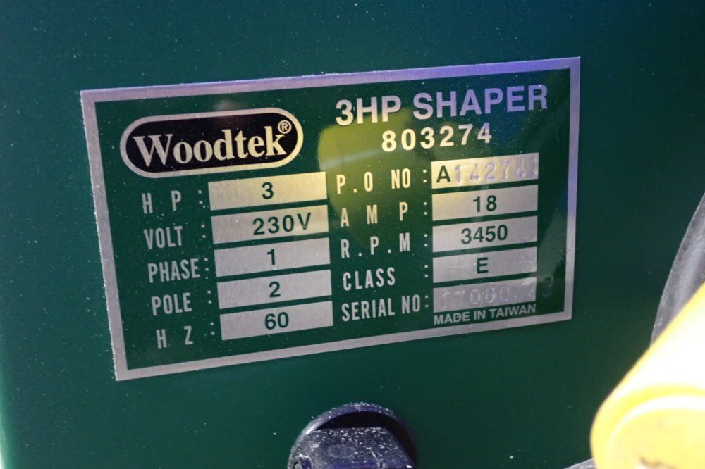 Woodtec Shaper
