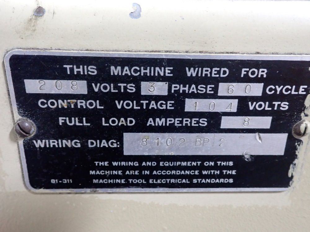 Brown & Sharpe Surface Grinder