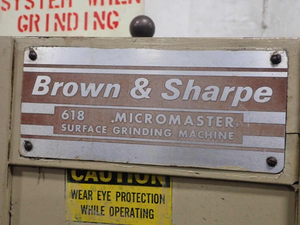 Brown & Sharpe Surface Grinder