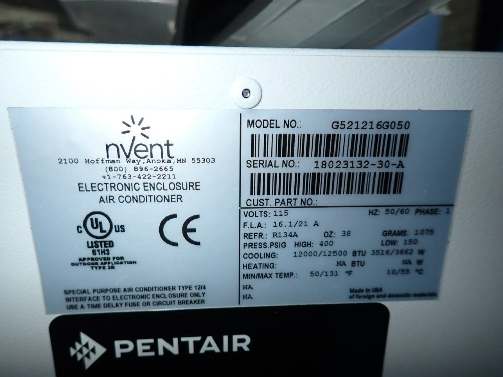 Nvent/hoffman Air Conditioner - 6521216g050