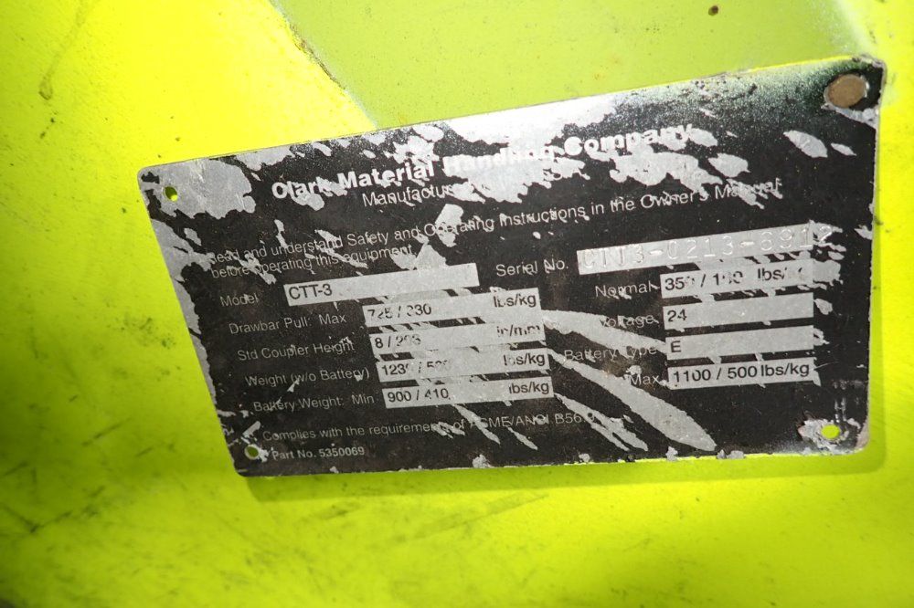 Clark 725 Lbs Tow Tractor - Ctt-3