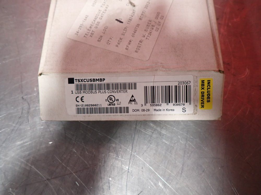 Tsxcusbmbp Usb Modbus Plus Converter Factory Sealed - Tsxcusbmbp