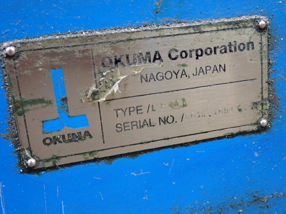 Okuma Lb15ii Cnc Lathe - Lb15ii
