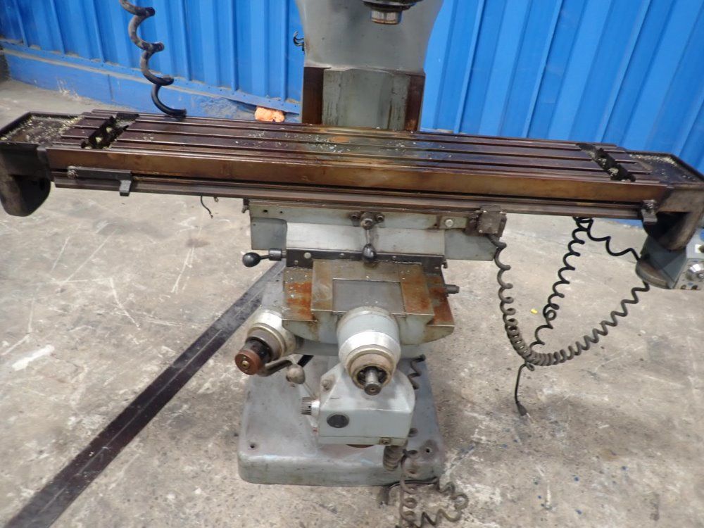 Wells Index 1hp/1.6a Vertical Milling Machine - 747