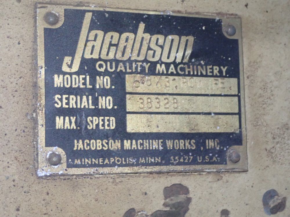 Jacobson 50 Hp Pulverizer