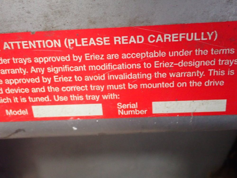 Eriez 70 B Vibratory Feeder - 70b