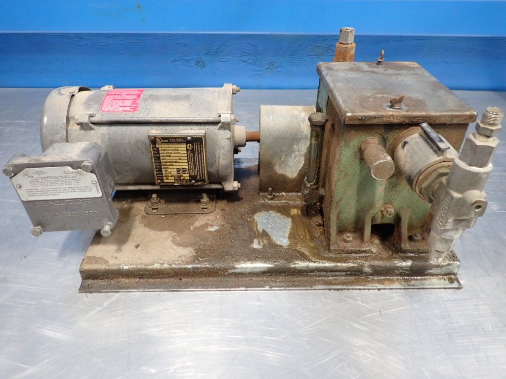 Texsteam 8oz-1.5gal/day Chemical Injection Pump And Motor