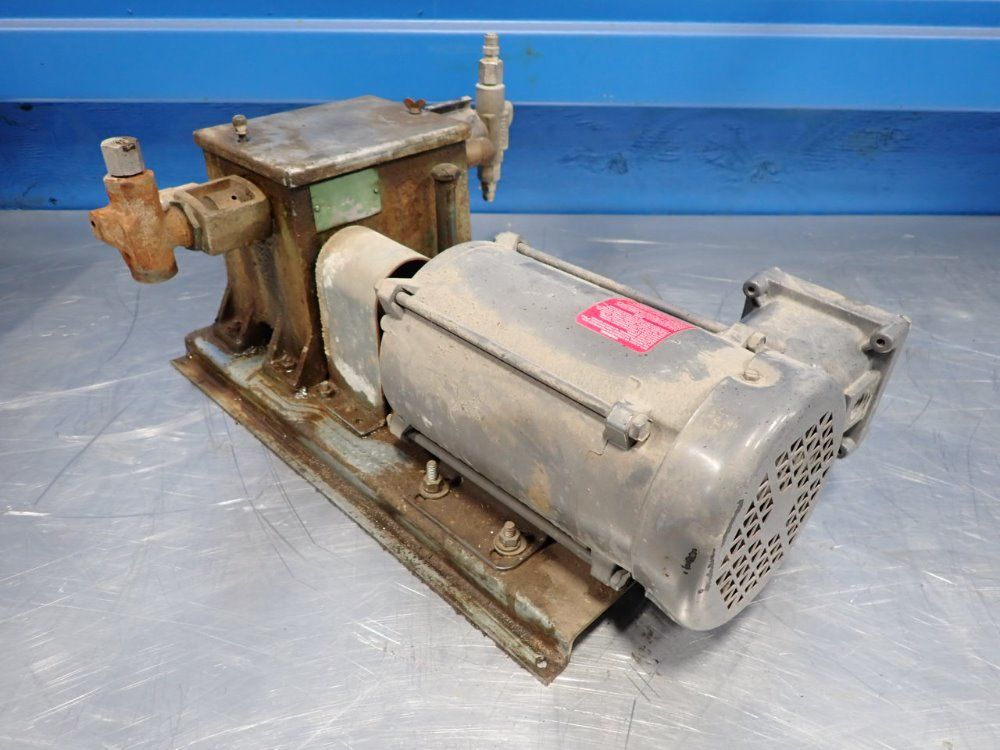 Texsteam 8oz-1.5gal/day Chemical Injection Pump And Motor