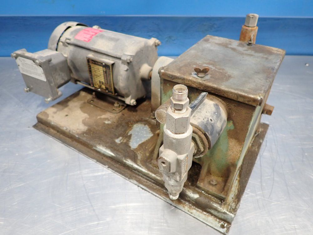 Texsteam 8oz-1.5gal/day Chemical Injection Pump And Motor - 4103-2p