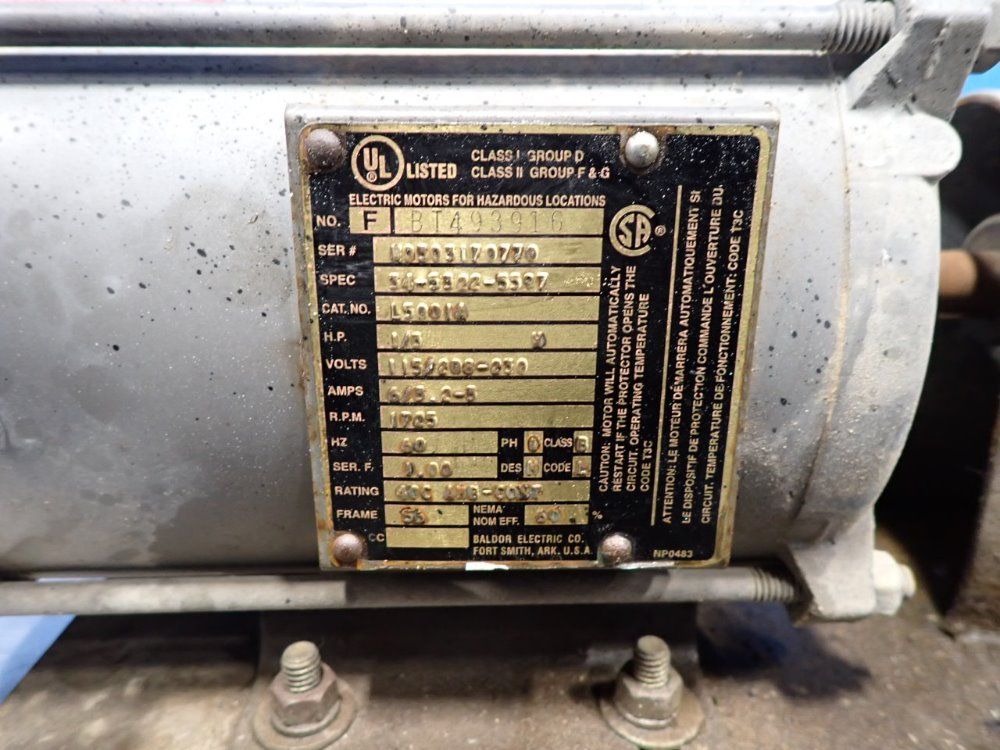 Texsteam 8oz-1.5gal/day Chemical Injection Pump And Motor - 4103-2p