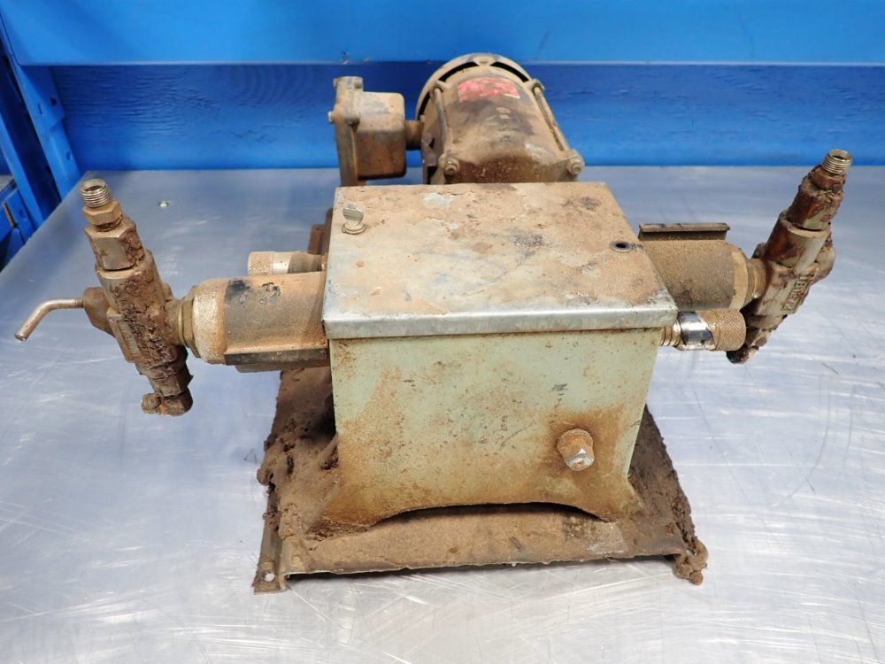 Texsteam 8oz-1.5gal/day Chemical Injection Pump And Motor - 43212amw117