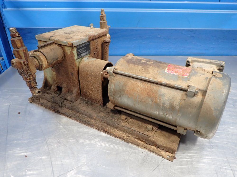 Texsteam 8oz-1.5gal/day Chemical Injection Pump And Motor - 43212amw117