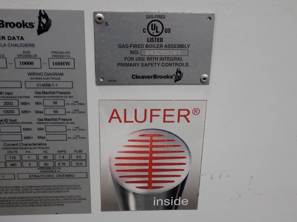 Cleaver Brooks Boiler Control Panel - Cflc