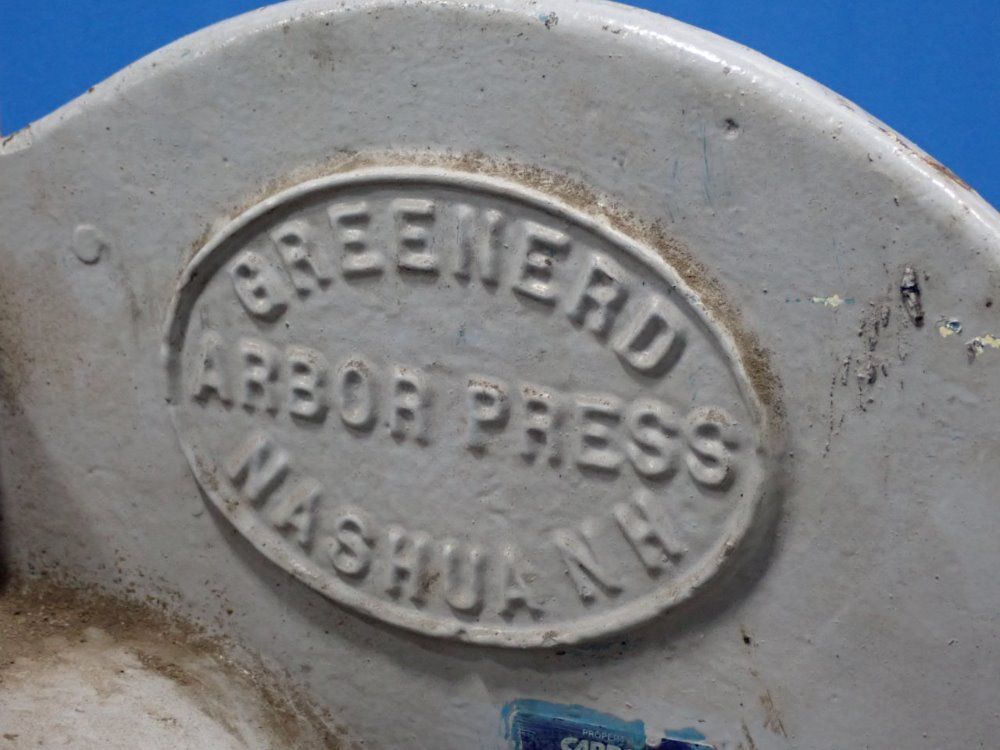 Greenerd 1 1/2 Ton, 23:1 Leverage Ratio Arbor Press - No. 3