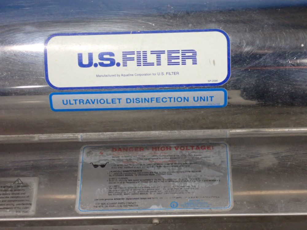 Us Filter Corp Ultra Violet Disinfection Unit - Csl-12r