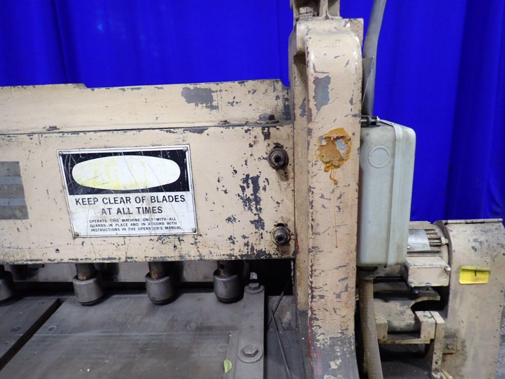 Wysong 14 Ga X 72" 1472 Shear - 1472