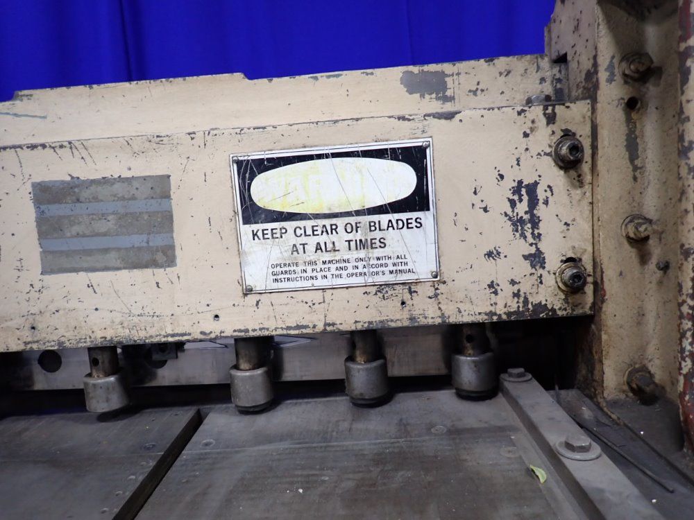 Wysong 14 Ga X 72" 1472 Shear - 1472