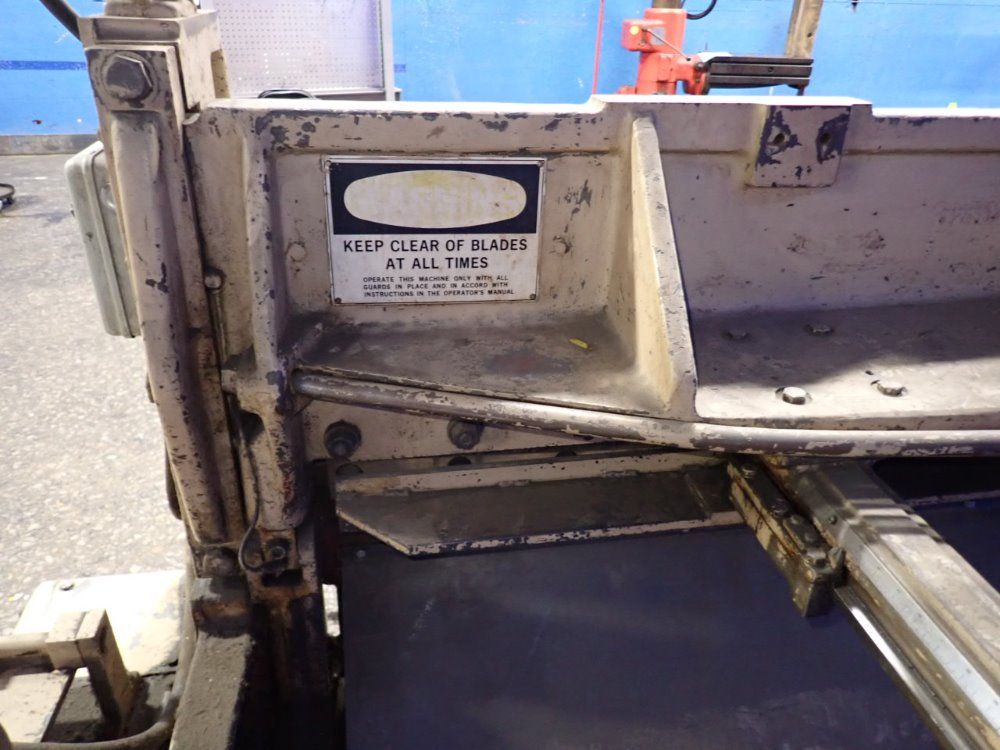 Wysong 14 Ga X 72" 1472 Shear - 1472