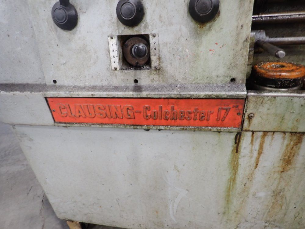 Clausing 22" X 56" Lathe - Colchester 17