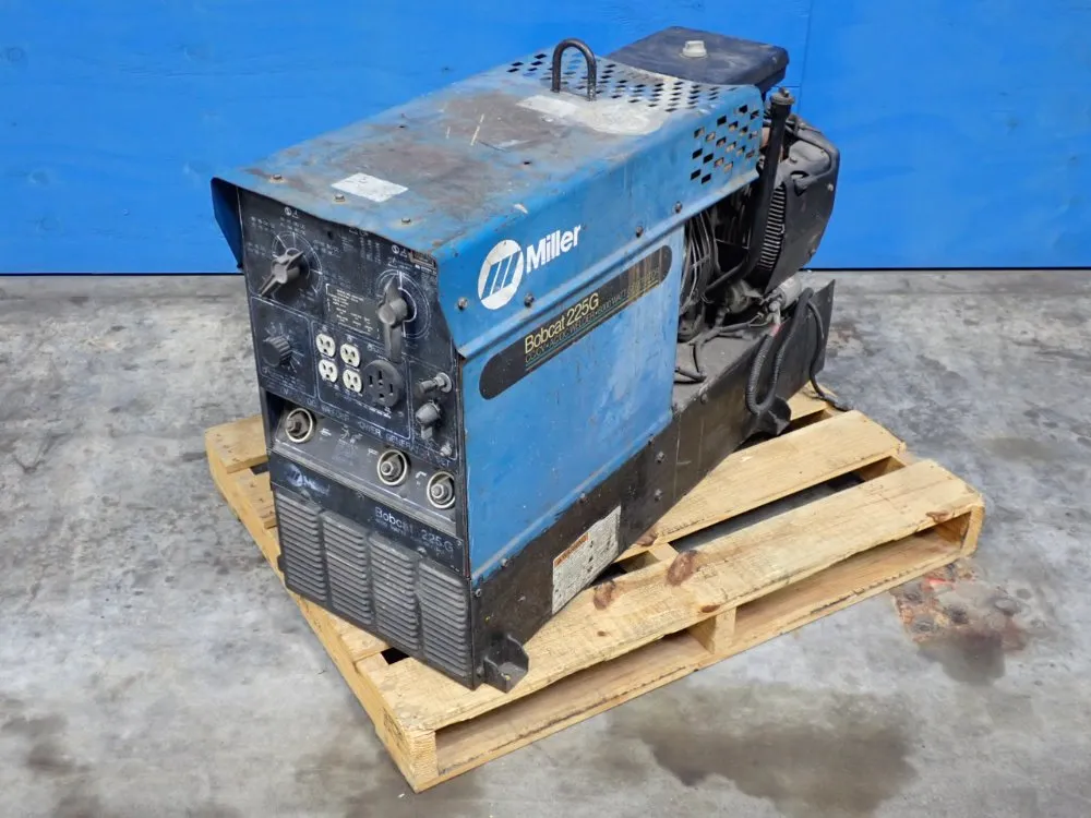 Miller 8.5kw Max, 3700rpm Max Gas Engine Welder/generator - Bobcat 225g