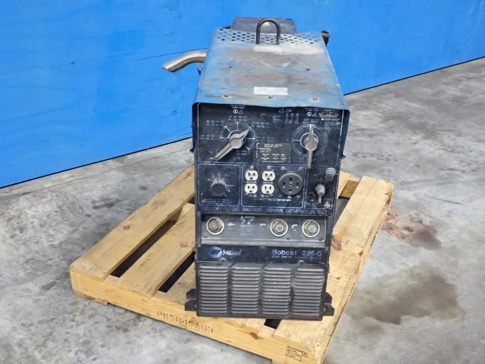 Miller 8.5kw Max, 3700rpm Max Gas Engine Welder/generator - Bobcat 225g