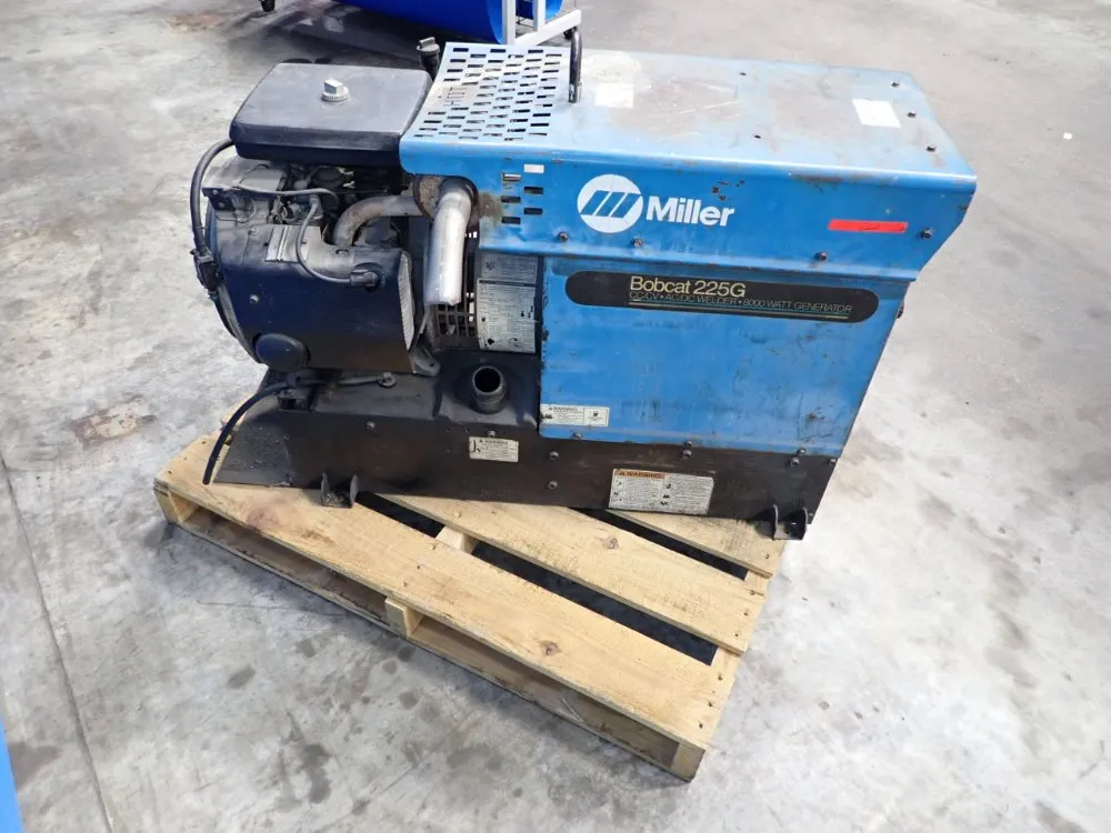 Miller 8.5kw Max, 3700rpm Max Gas Engine Welder/generator - Bobcat 225g