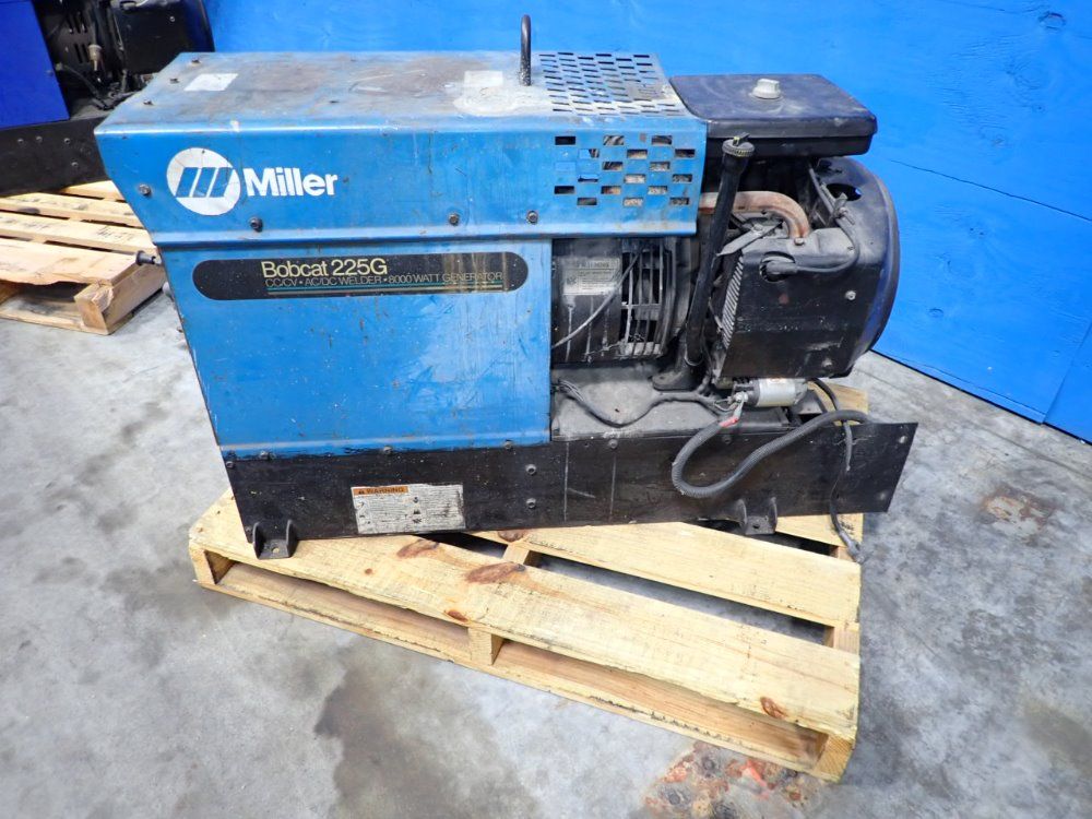 Miller 8.5kw Max, 3700rpm Max Gas Engine Welder/generator - Bobcat 225g