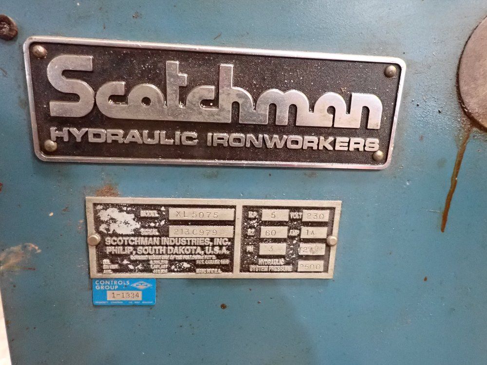 Scotchman 5hp/14a Ironworker - Xl5075