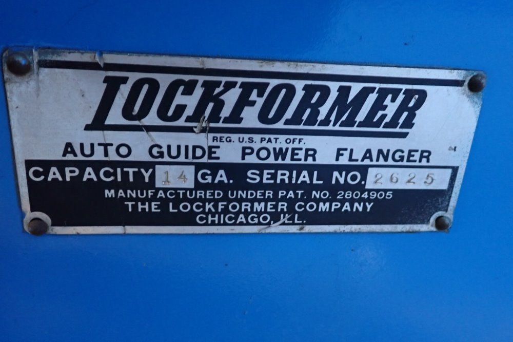 Lockformer 14 Gauge Auto Guide Power Flanger
