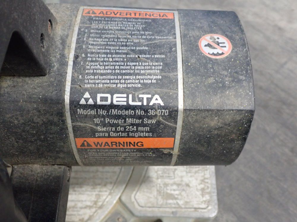 Delta 4"x4" 10" Power Miter Saw - 36-070