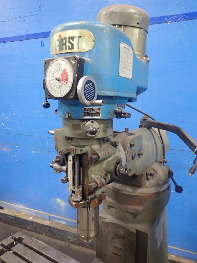 First 9" X 42" Lc-1 1/2 Vs Vertical Mill - Lc-1 1/2 Vs