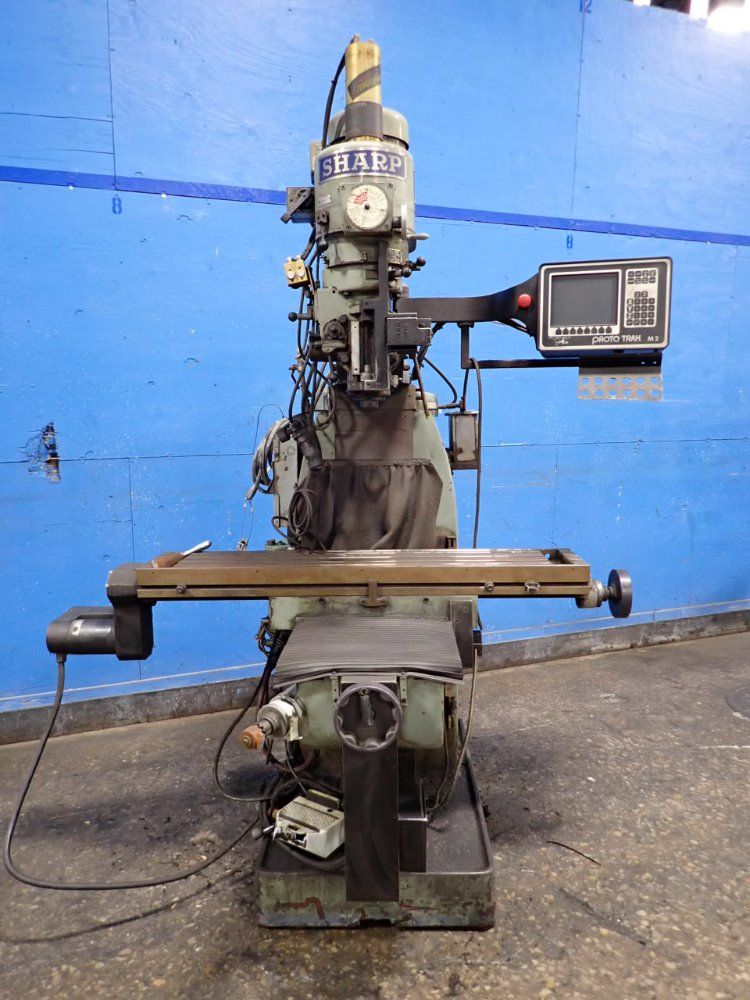 Sharp 51" X 10" Cnc Vertical Mill