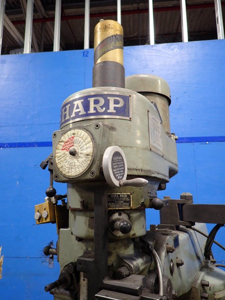 Sharp 51" X 10" Cnc Vertical Mill