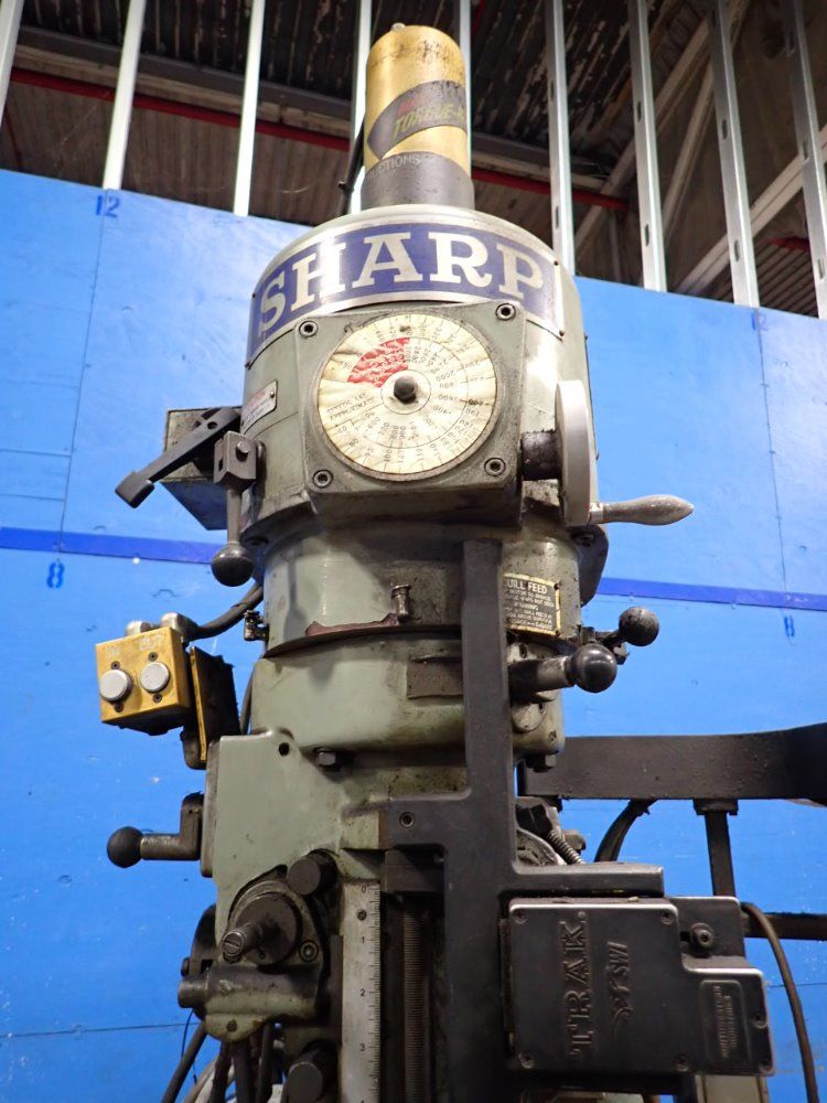 Sharp 51" X 10" Cnc Vertical Mill