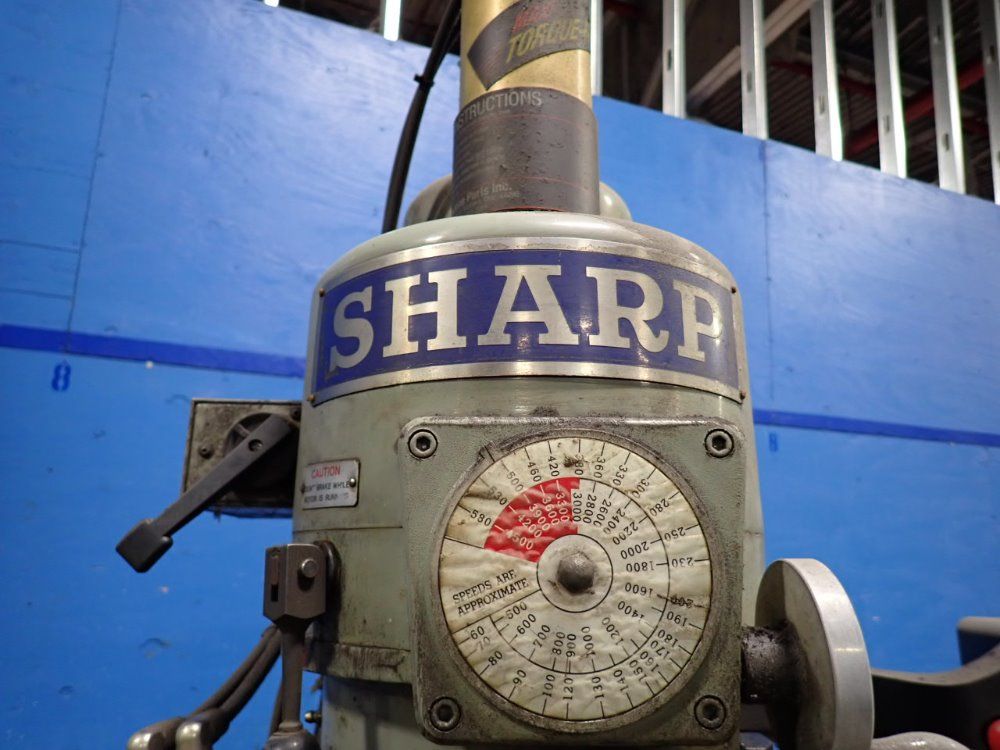 Sharp 51" X 10" Cnc Vertical Mill