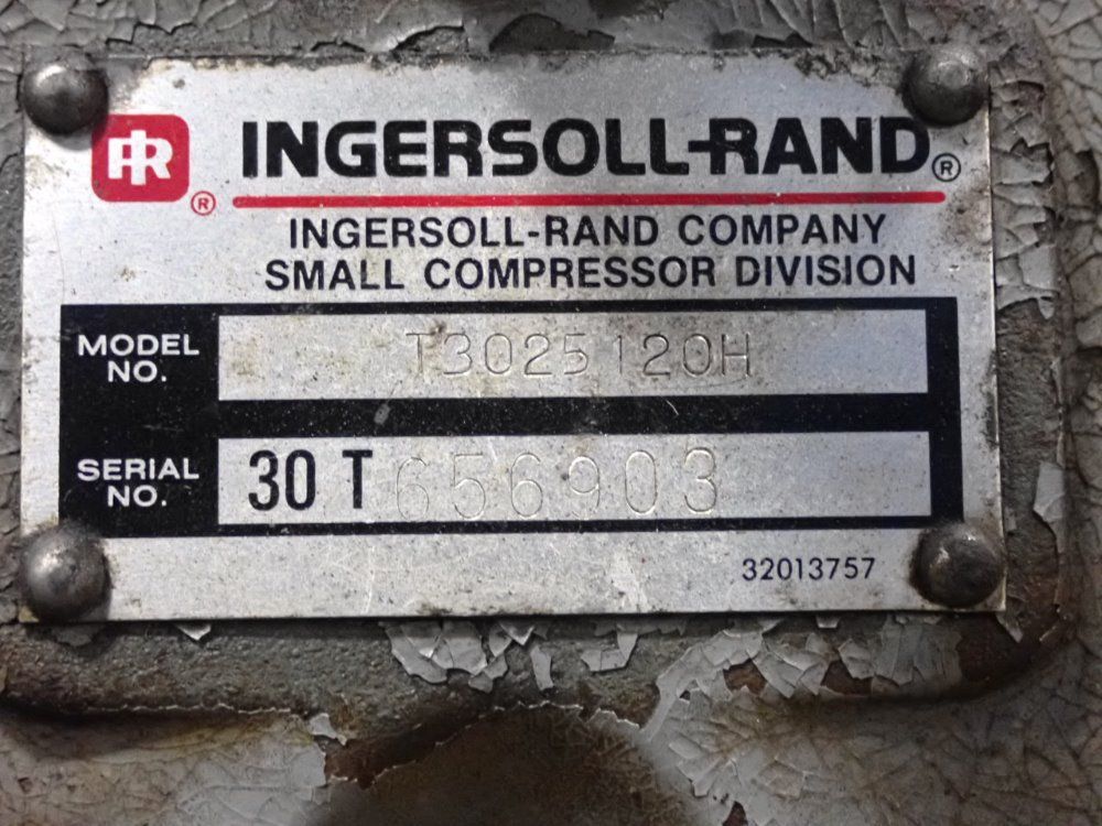 Ingersoll Rand 20 Hp Air Compressor - T3025120h