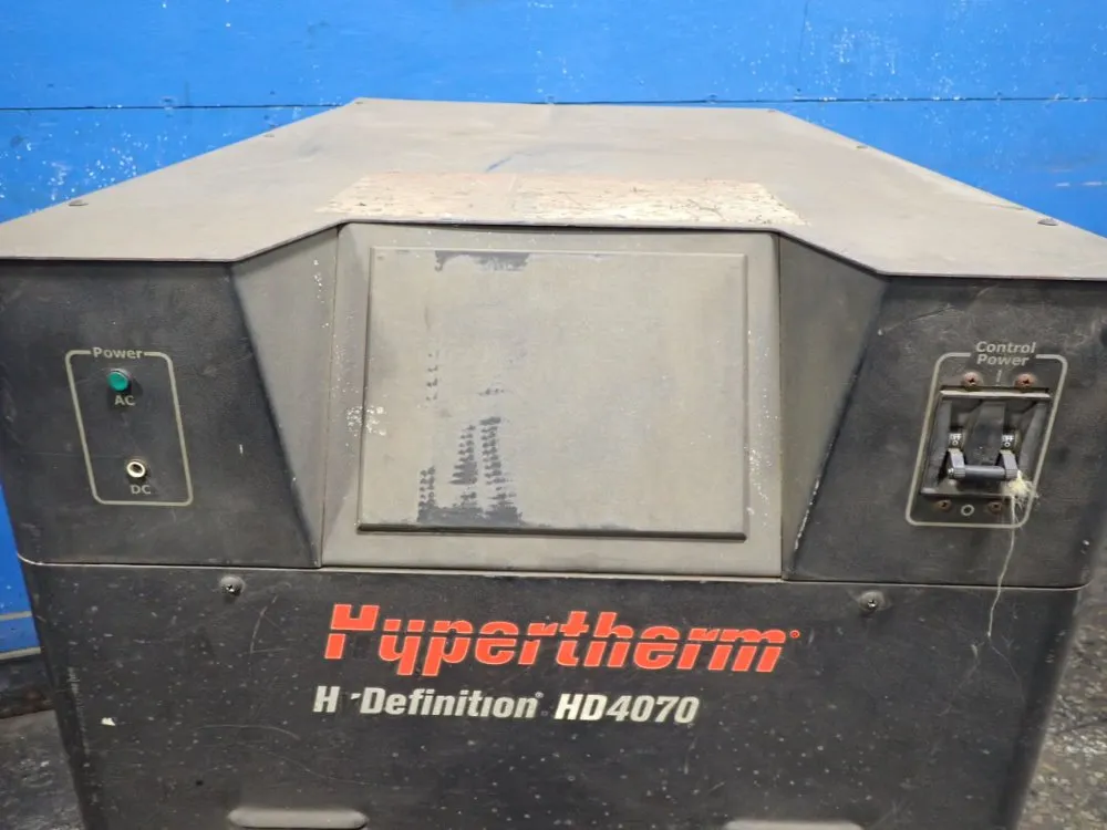 Hypertherm 200 Amp Hd4070 Plasma Cutting System - Hd4070